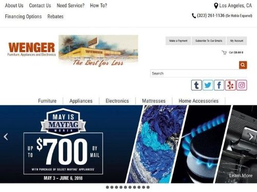 Wenger Furniture & Appliances Promo Codes & Coupons