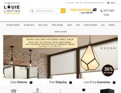 Louie Lighting Promo Codes & Coupons