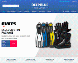 Deep Blue Dive Promo Codes & Coupons