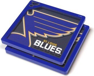NHL St. Louis Blues 3D Logo Series Coasters