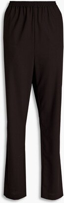 Stretch-wool tapered pants