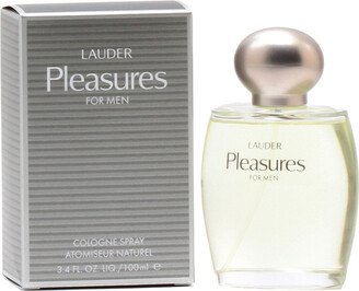 Men's 3.4Oz Pleasures Cologne Spray