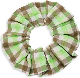 Gingham Scrunchie