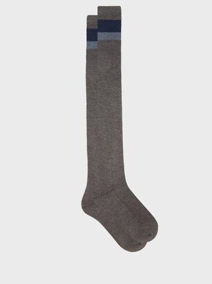 Striped Silk Socks