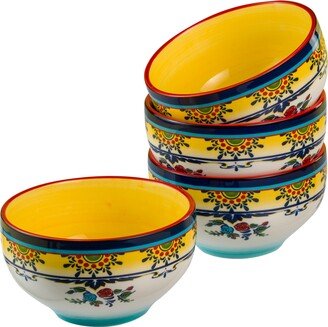 Zanzibar 4 Piece All Purpose Bowl Set, Service For 4