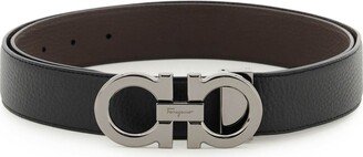 Gancini Reversible Leather Belt-AA