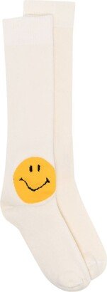 Smiley-Face Ankle Socks