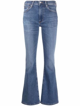 Emannuelle low-rise bootcut jeans