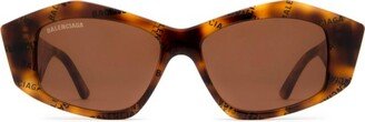 Balenciaga Eyewear Rectangular Frame Sunglasses-AE