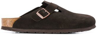 Boston suede clogs-AB