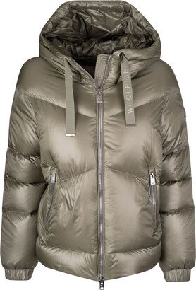 Zip Fitted Padded Jacket