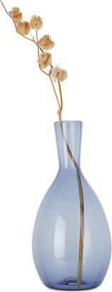 Nate Cotterman SSENSE Exclusive Blue Tall Tilt Flow Decanter