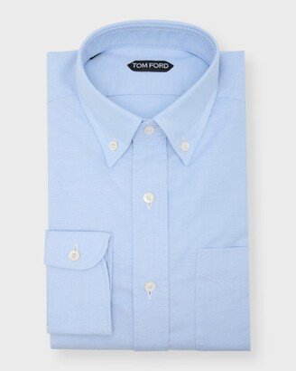 Men's Slim Fit Oxford Dress Shirt-AA