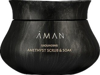 AMAN Grounding Amethyst Scrub & Soak in Beauty: NA