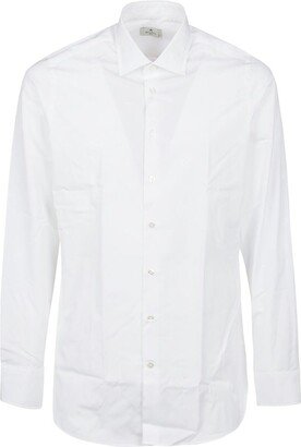 Collared Long-Sleeve Shirt-AB