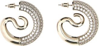 'kismet Serpent Hoops' Earrings