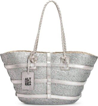 Watermill woven tote bag