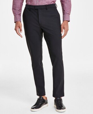 Men's Alfatech Classic-Fit Stretch Ponte-Knit Dress Pants, Created for Macy's