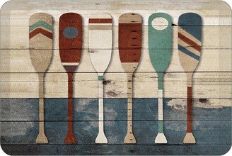 Playful Oars Kitchen Mat