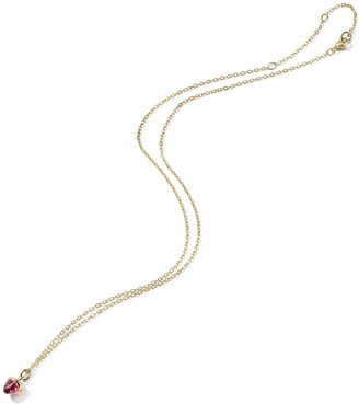 18k Yellow Gold My Mikado Necklace with Rose Tourmaline