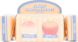 TJMAXX 2Pk Peach And Apple Hand Cream Set