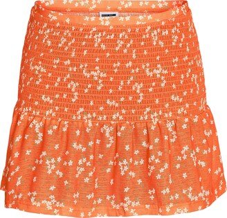 Lea Smocked Miniskirt