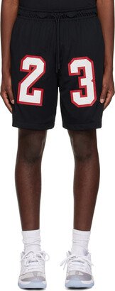 Nike Jordan Black Printed Shorts