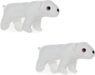 Mighty Jr Arctic Polar Bear, 2-Pack Dog Toys