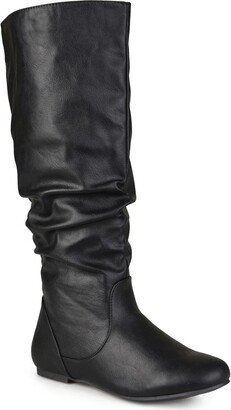 Jayne Ruched Tall Boot - Extra Wide Calf