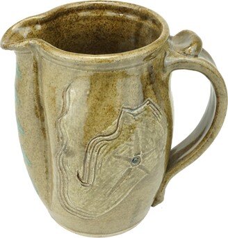 stoneware Serving Pitcher Clay Pottery Celadon