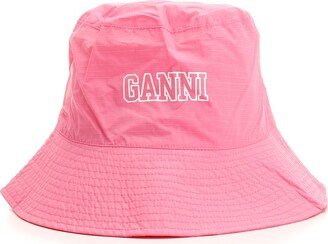 Logo Printed Bucket Hat