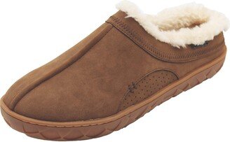 unisex-adult Que Lined Slipper Tan/Gum