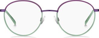 M Missoni Eyewear Round Frame Glasses-AB