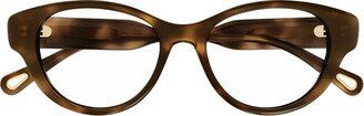 Cat-Eye Frame Glasses-AU