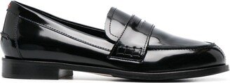 Penny-Slot Leather Loafers-AA