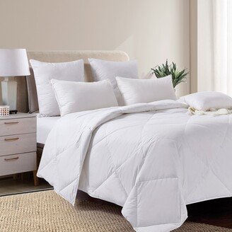 Peace Nest Lightweight White Goose Feather Down Comforter