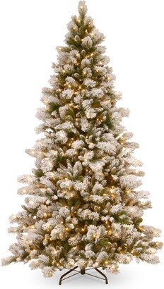 National Tree Company National Tree 7.5' Snowy Westwood Pine with 650 Clear Lights