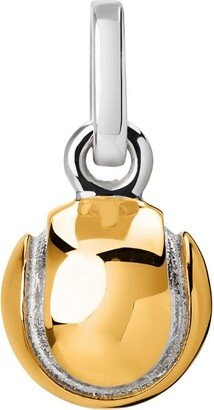 TAME Tennis Ball vermeil charm