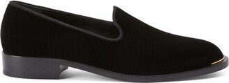 Lydia velvet loafers