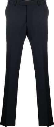 Straight-Leg Tapered Trousers-AA