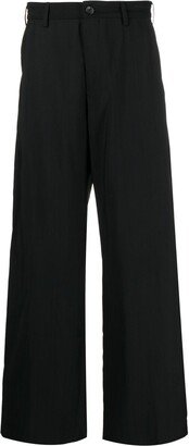 Sailor wide-leg tailored trousers