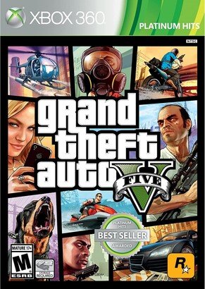 Rock Star Games Grand Theft Auto V (5) - Xbox 360 (Region Free)