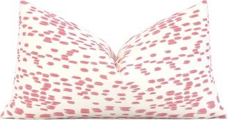 Sale Petal Pink Off-White Brunschwig Fils Throw Pillow Cover, Lumbar