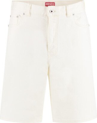 Denim Bermuda Shorts-AN