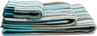 Jazz three-piece towel set