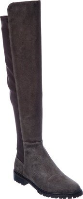 City Suede Knee-High Boot