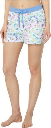 Snuggle Up Sleep Shorts (Cloud White) Women's Pajama