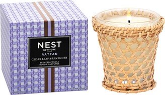 Rattan Cedar Leaf and Lavender Candle 8.1 oz (Classic)