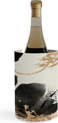 Sheila Wenzel-Ganny Black Ink Abstract Wine Chiller