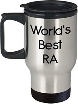 World's Best Ra Travel Mug - Funny Tea Hot Cocoa Insulated Tumbler Novelty Birthday Christmas Anniversary Gag Gifts Idea